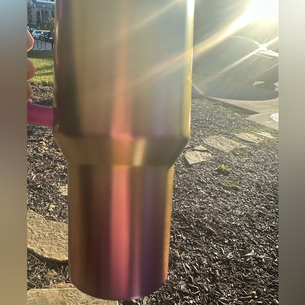 Starbucks Stanley Fall Sunrise 2024 Collab 40 oz. Tumbler Pink Yellow NEW - Picture 12 of 12